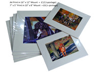 mounted pictures