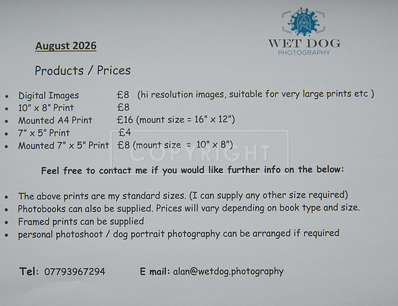3 current prices etc